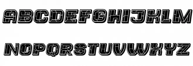 Trader Filled Italic Fuentes MAYÚSCULAS