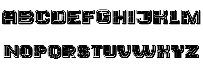 Trader Filled Regular Font OTHER CHARS