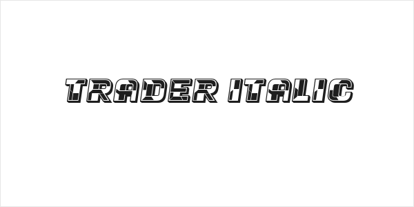 Trader Italic Logo