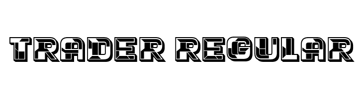 Trader Regular  フリーフォントのダウンロード