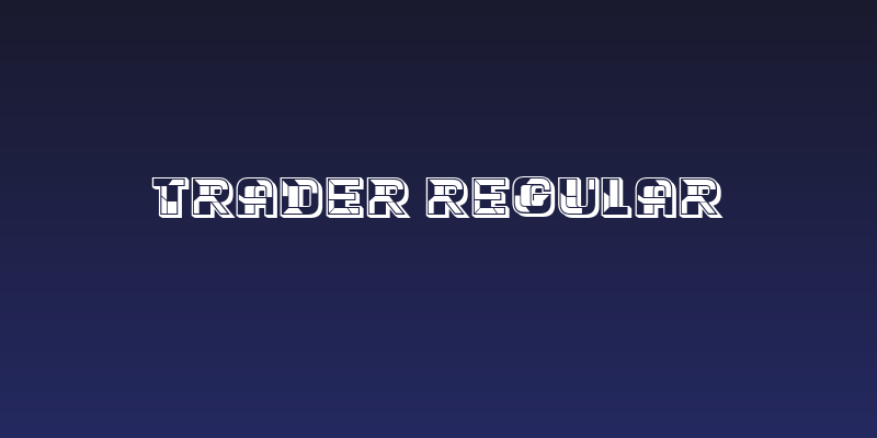 Trader Regular Social Header