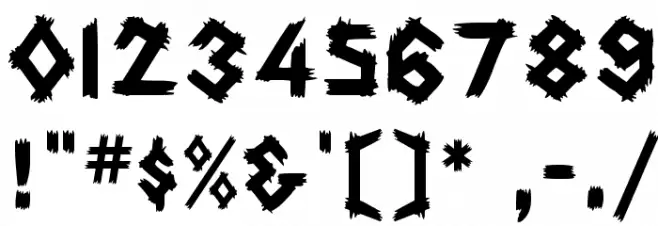 Trading Post Bold Fonte OUTROS PERSONAGENS