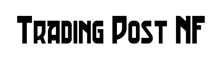 Trading Post NF Font | Download for Free - FFonts.net