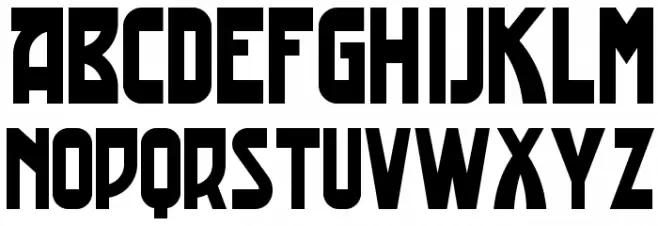 Trading Post NF Schriftart Groß