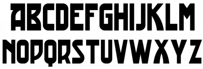 Trading Post NF Schriftart Kleinbuchstaben
