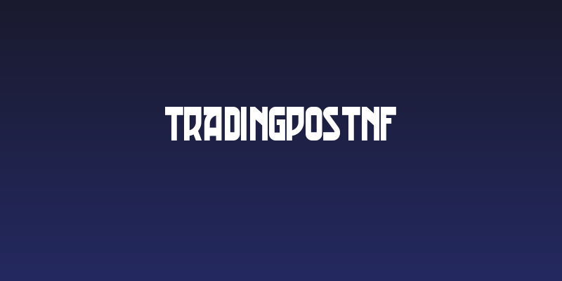 TradingPostNF Social Header