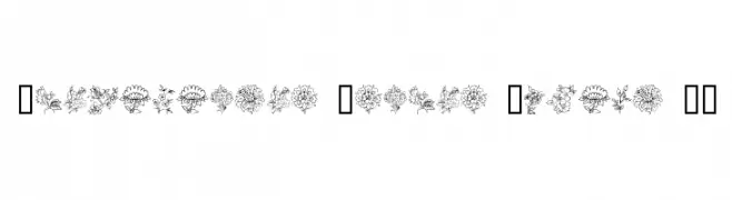 Traditional Floral Design II  Fuentes Gratis Descargar
