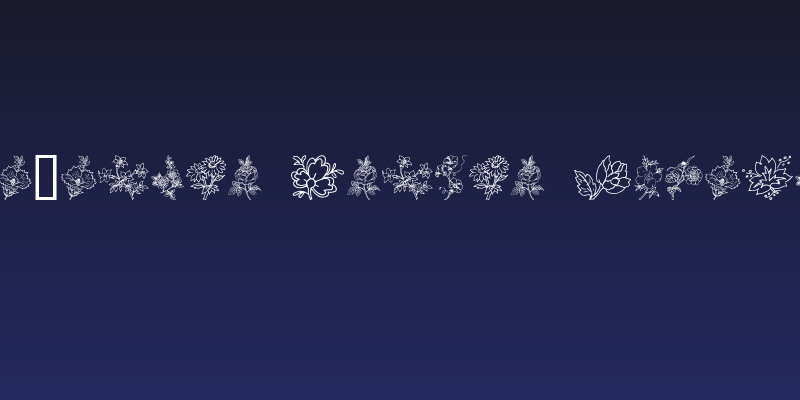Traditional Floral Design III Social Header