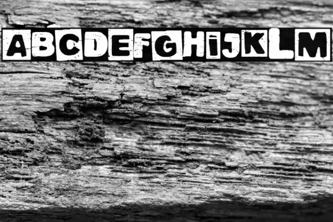 Traditional Punk Font examples