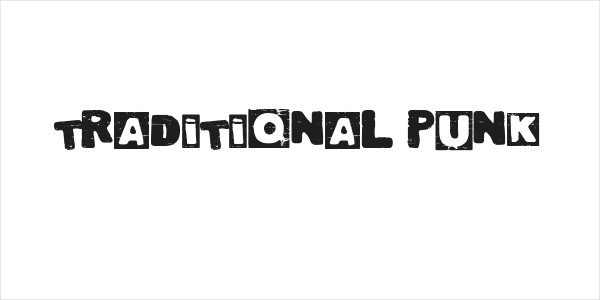 Traditional Punk Logo