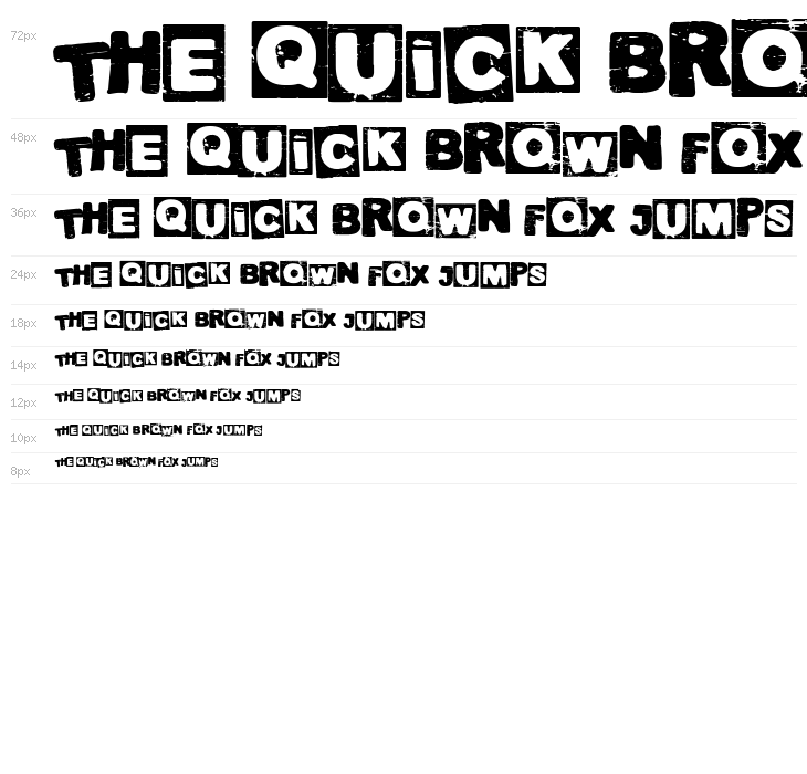 Traditional Punk Waterfall