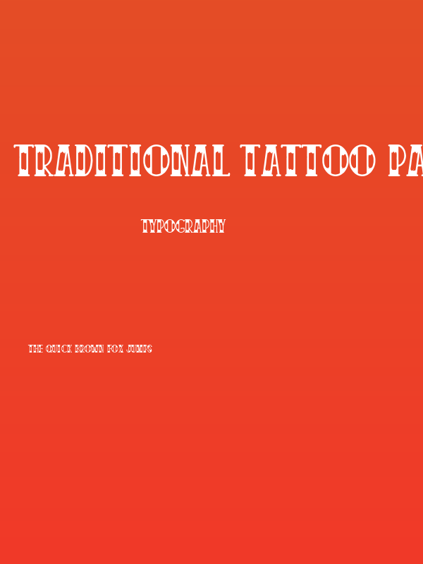 Traditional Tattoo Parlour Poster