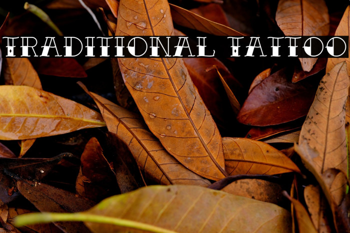 Traditional Tattoo Example 1