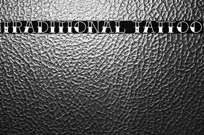 Traditional Tattoo Example 3