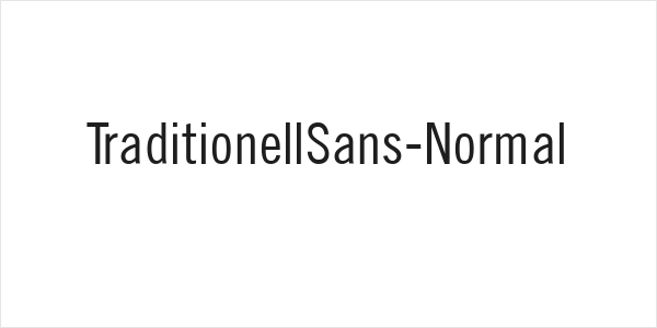 TraditionellSans-Normal Logo