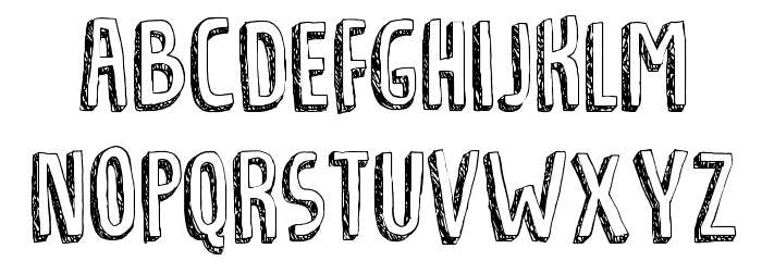 Tradizional DEMO Regular Font LOWERCASE