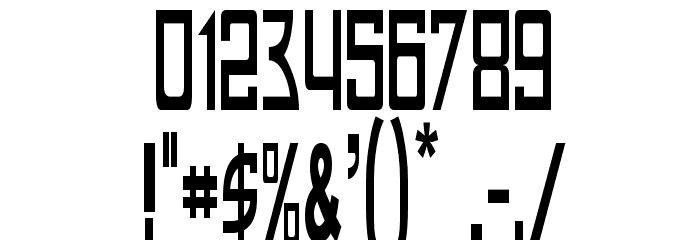 Tradizione Slim Font OTHER CHARS