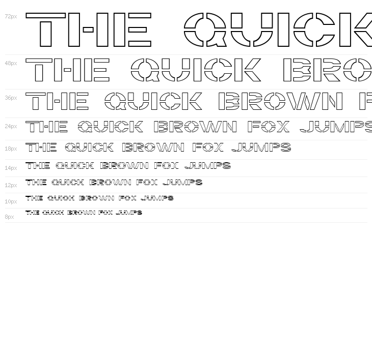 Trafaret Kit Transparent Waterfall