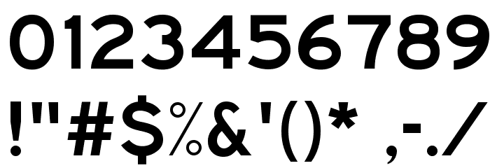 Traffic 04 Font OTHER CHARS
