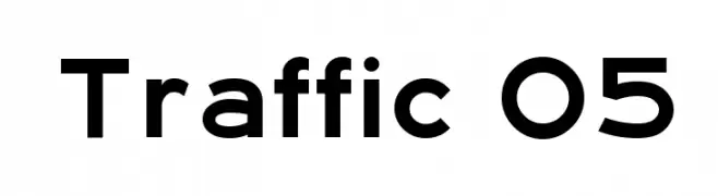 Traffic 05  Descarca Fonturi Gratis