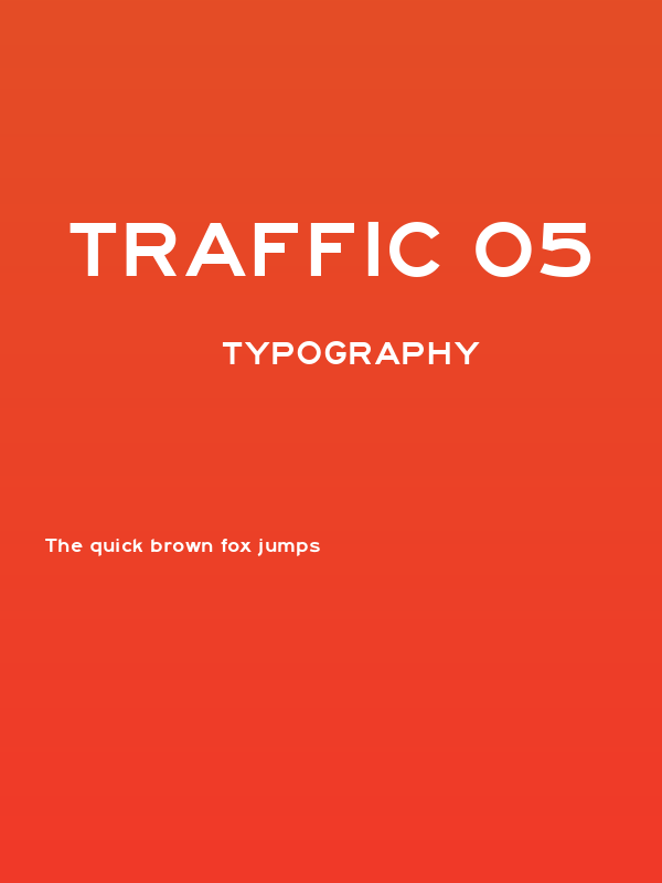 Traffic 05 Poster