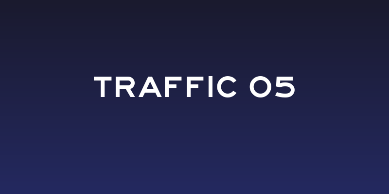 Traffic 05 Social Header