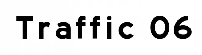Traffic 06  Fuentes Gratis Descargar
