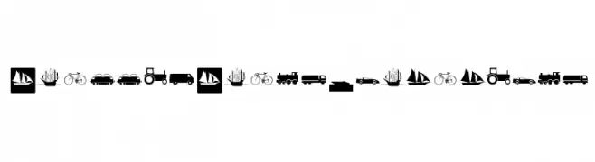 TrafficTransportations  les polices de caractères gratuit tlcharger