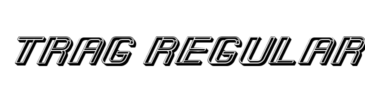 Trag Regular  Скачать бесплатные шрифты