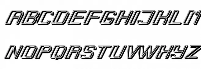 Trag Regular Schriftart Groß