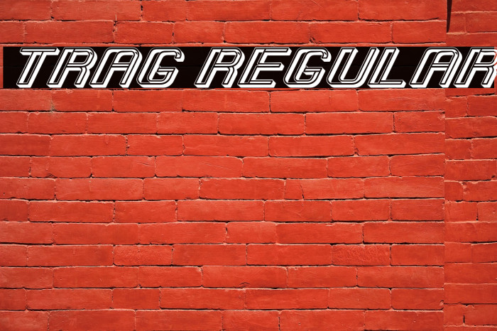 Trag Regular Example 1