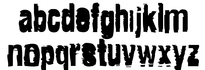 Tragedia Font LOWERCASE