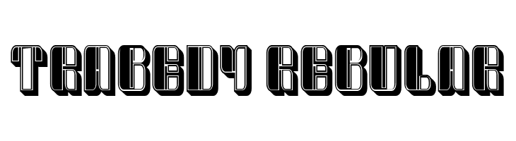 Tragedy Regular  免费字体下载