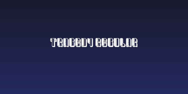 Tragedy Regular Social Header