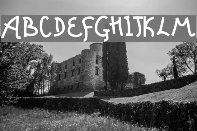 Tragic Bureau Font examples