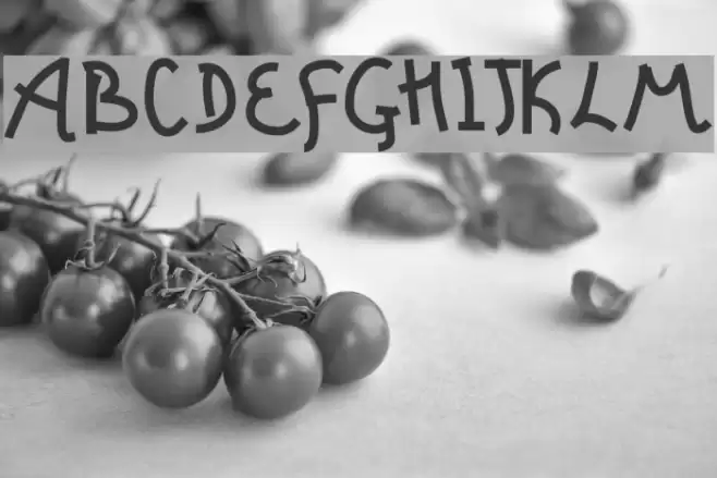 Tragic Bureau Font examples