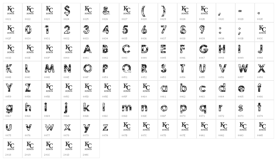 Tragic Vision Character Map