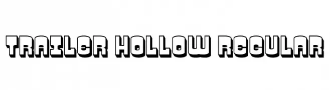 Trailer Hollow Regular  Fuentes Gratis Descargar