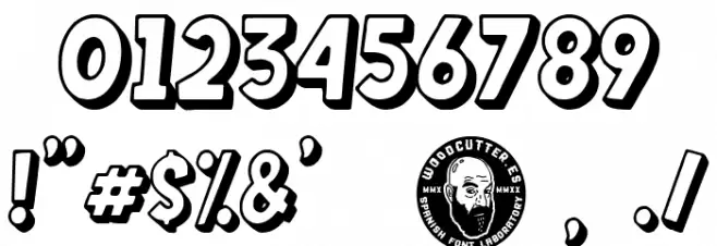 Trailer Park Girl Font OTHER CHARS