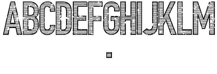 Trailer Park Lane Font OTHER CHARS