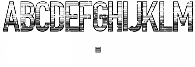 Trailer Park Lane Font OTHER CHARS