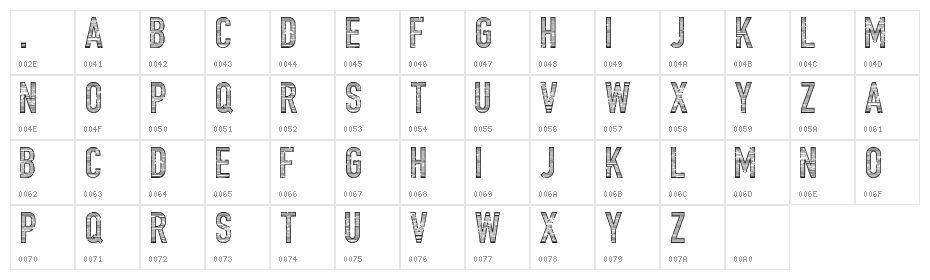 Trailer Park Lane Character Map