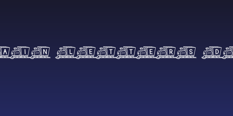 Train Letters Demo Social Header