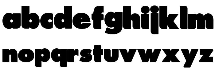 TrainStation Font LOWERCASE
