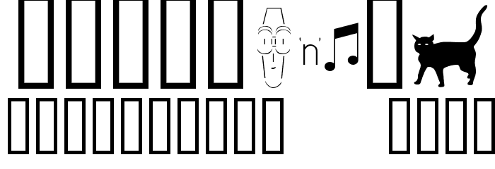 TrainTracks Font OTHER CHARS