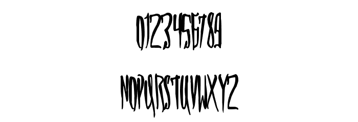 TrainYard Font OTHER CHARS