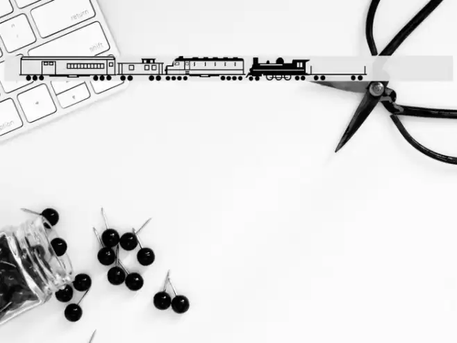 Trains 字体 examples