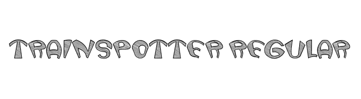 Trainspotter Regular  Frei Schriftart Herunterladen