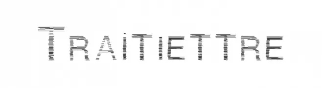 Traitlettre  Fuentes Gratis Descargar