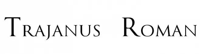 Trajanus Roman  免费字体下载
